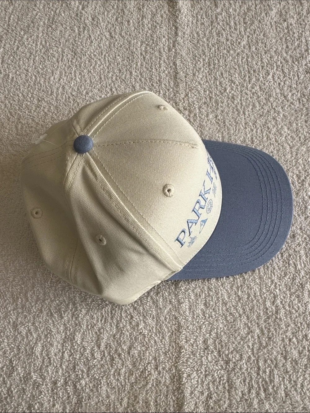 Disney “Park Hopper Professional” Embroidered Two-Tone Baseball Cap Hat